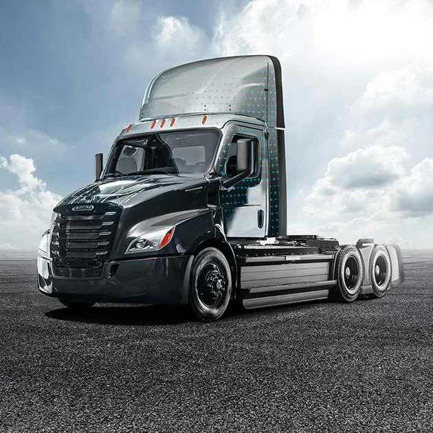 Tablero del Freightliner eCascadia