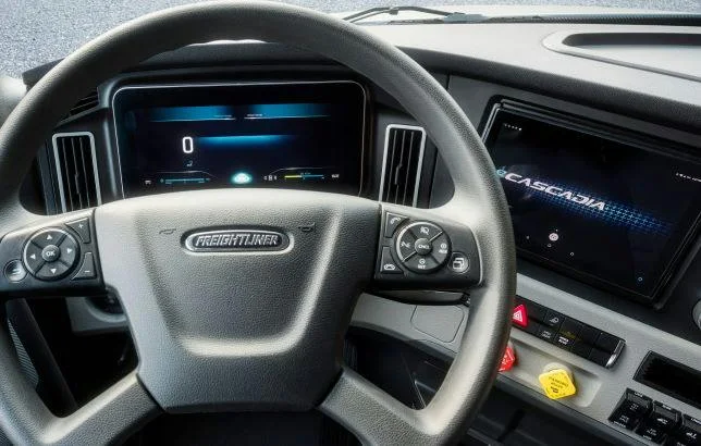 Volante del Freightliner eCascadia