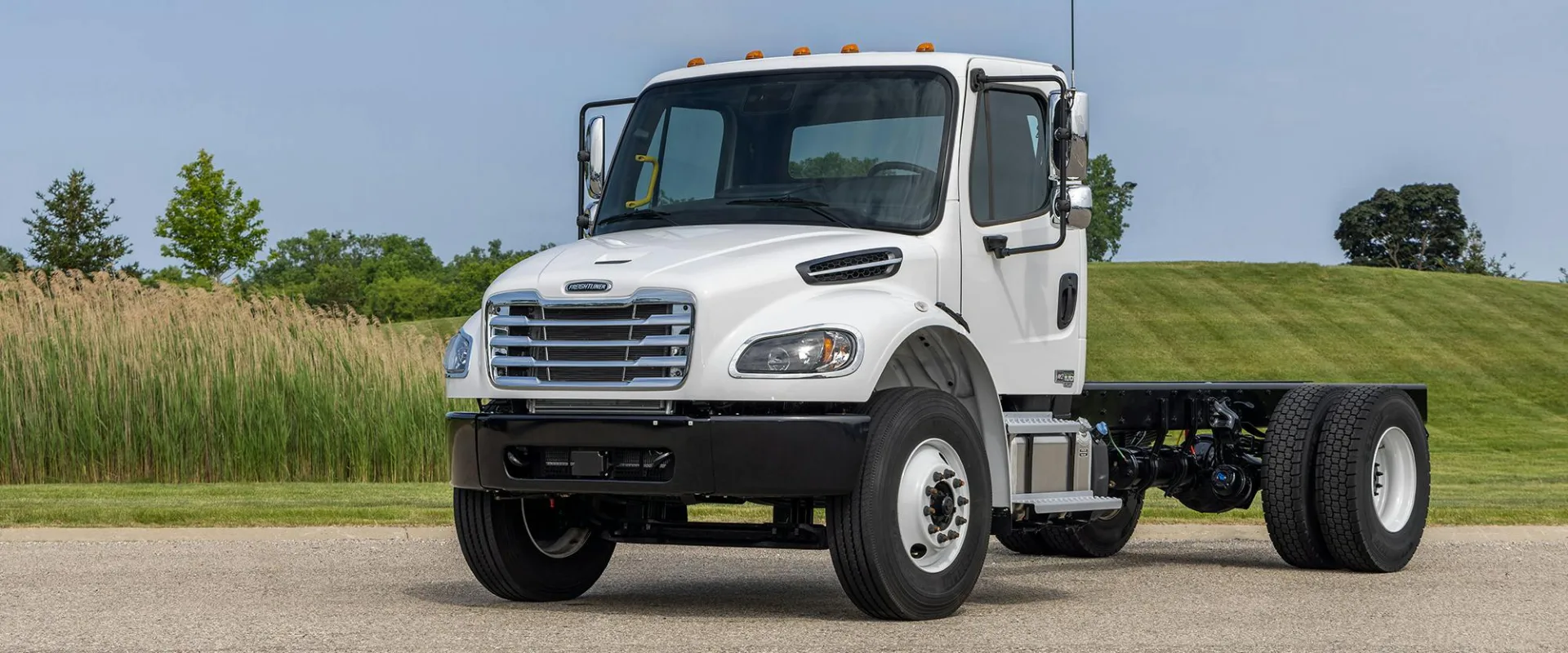 Freightliner M2 106 Plus en el campo