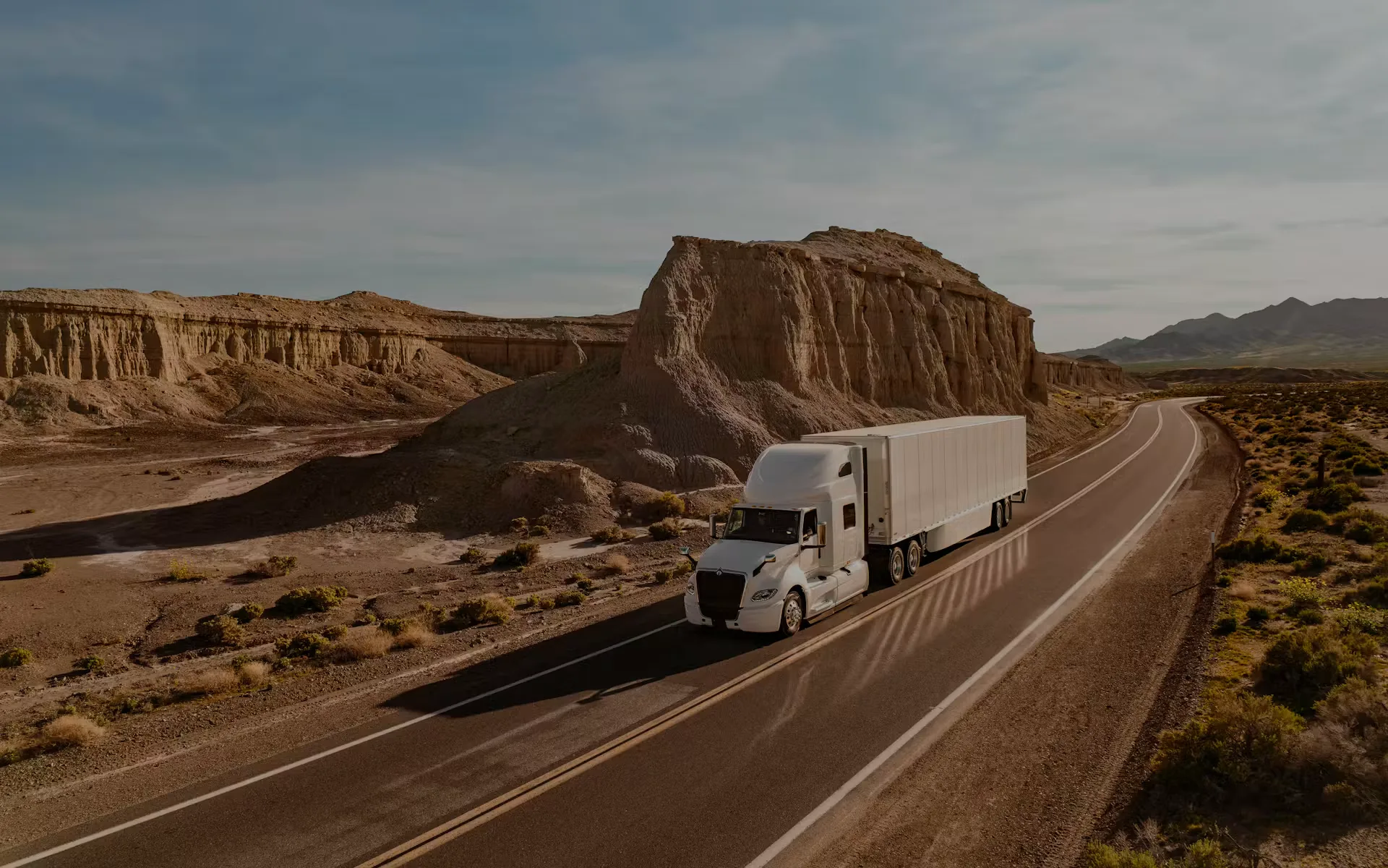 International LT en carretera
