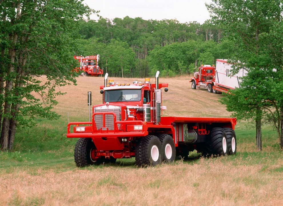 Kenworth C500 de doble eje direccional