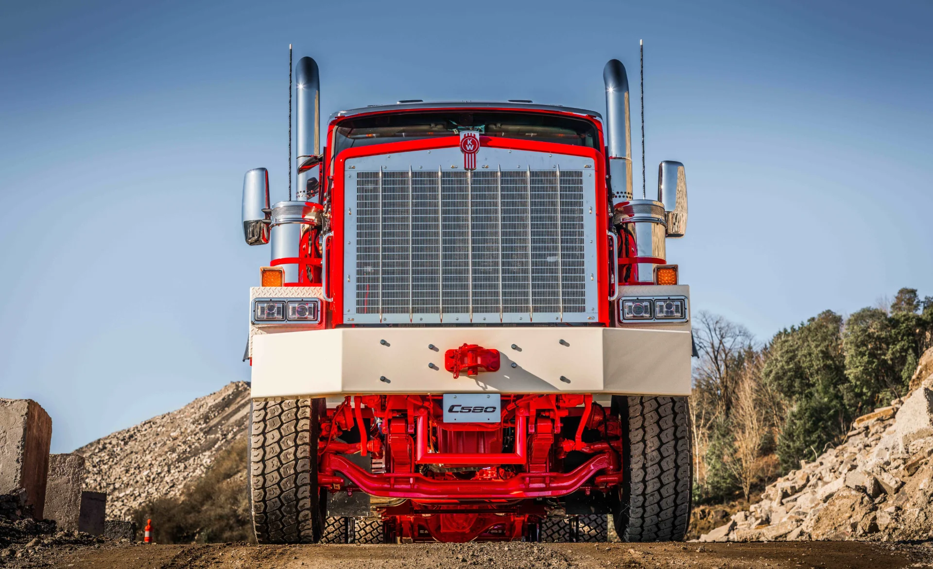 Parrilla del Kenworth C580