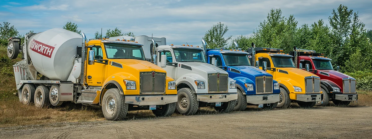 Flota de revolvedoras Kenworth T880